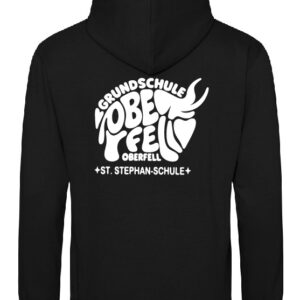 Hoodie JustHoods Ladies‘ BLACK – GS Oberfell