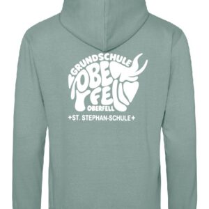 Hoodie JustHoods Kids DUSTY GREEN – GS Oberfell