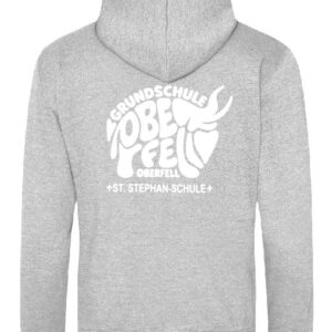 Hoodie JustHoods HEATHER GREY – GS Oberfell